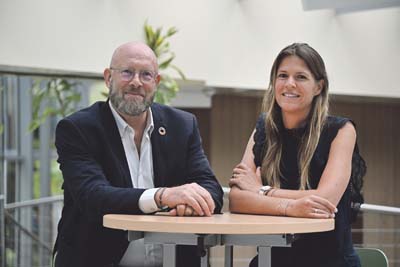 Philippe Jaffé et Sabine Rakotomalala