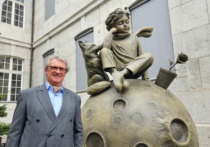 Jean-Marc Probst, le fondateur du musée "Le Petit prince et son univers" copyright Christine Mo Costabella, RTSreligion