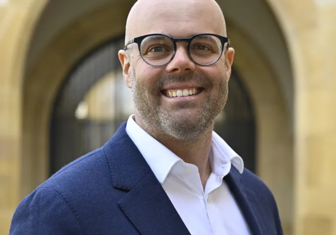 Florian Schubert, Pasteur dans la paroisse de Neuchâtel, référent de la Collégiale