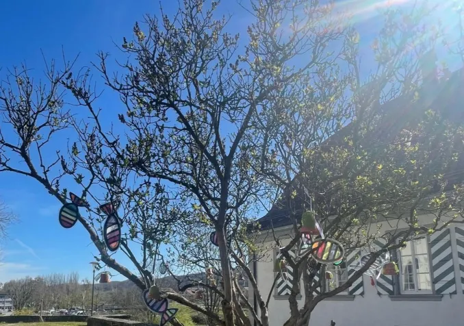 Arbre de Pâques de Granges. © Dina Rajohns