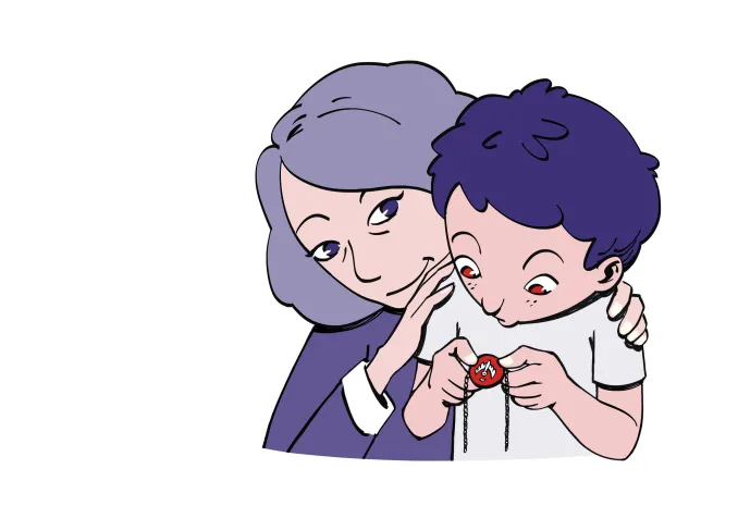 Dis-moi pourquoi, maman? © Mathieu Paillard