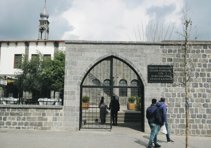 Turquie: à Diyarbakır, une église arménienne comme marqueur de l’histoire © Mathilde Warda