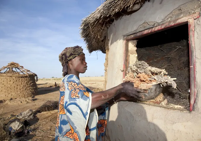 Un grenier au Burkina Faso © Campagne oecuménique
