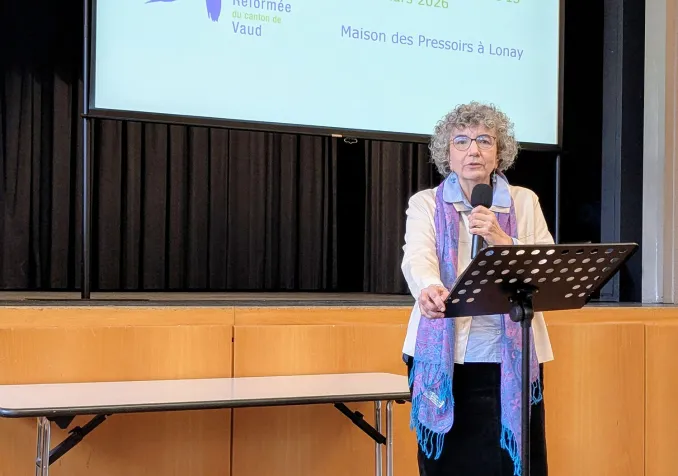 Laurence Bohnenblust-Pidoux a informé le Synode de sa démission pour raisons de santé. - © EERV