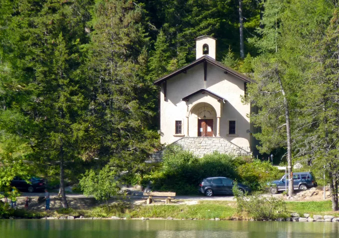 Chapelle des Arolles, Champex-Lac (©Sabine Pétermann-Burnat)
