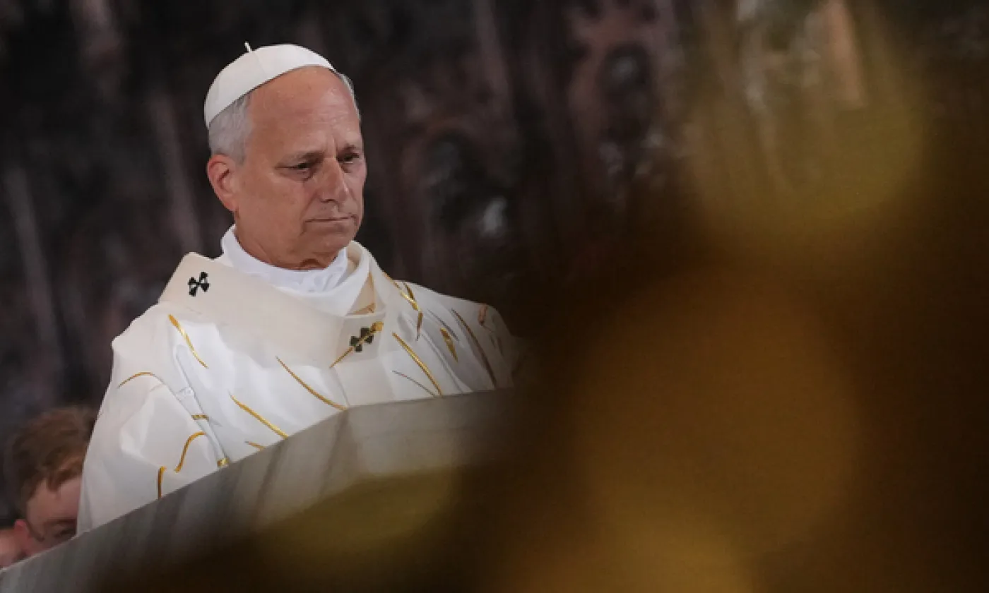 Le pape Léon XIV célèbre une messe à la cathédrale Saint-Étienne de Metz, le lundi 28 septembre 2026 Copyright 2026 The Associated Press. All rights reserved - AURELIEN MORISSARD