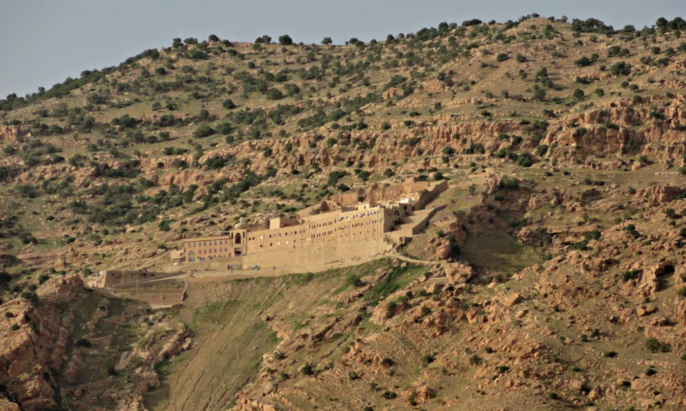 Le monastère syriaque orthodoxe de Mar Matta dans la plaine de Ninive, dans le nord de l'Irak. ©kyselak, CC BY-SA 3.0 Wikimedia Commons