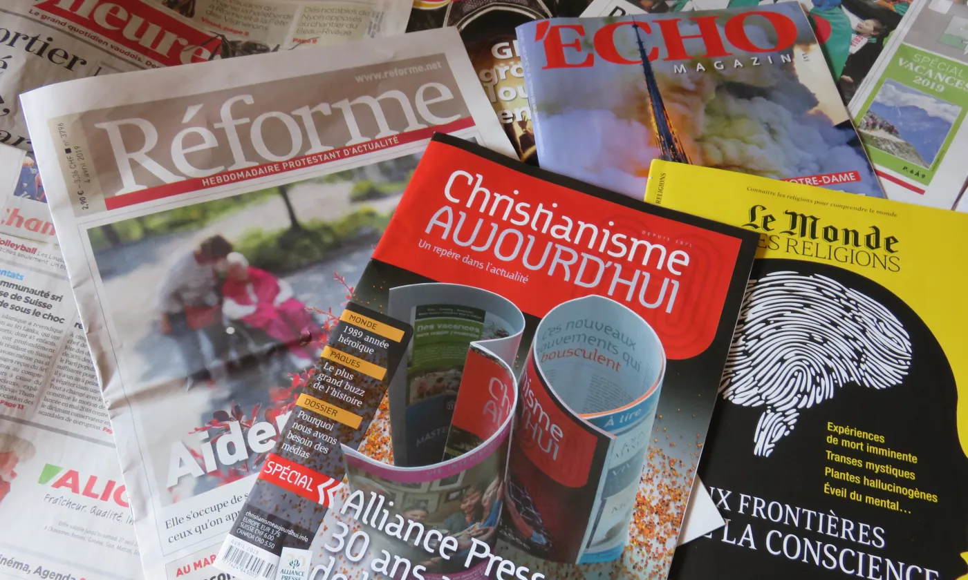 Presse religieuse, avril 2019 Protestinfo