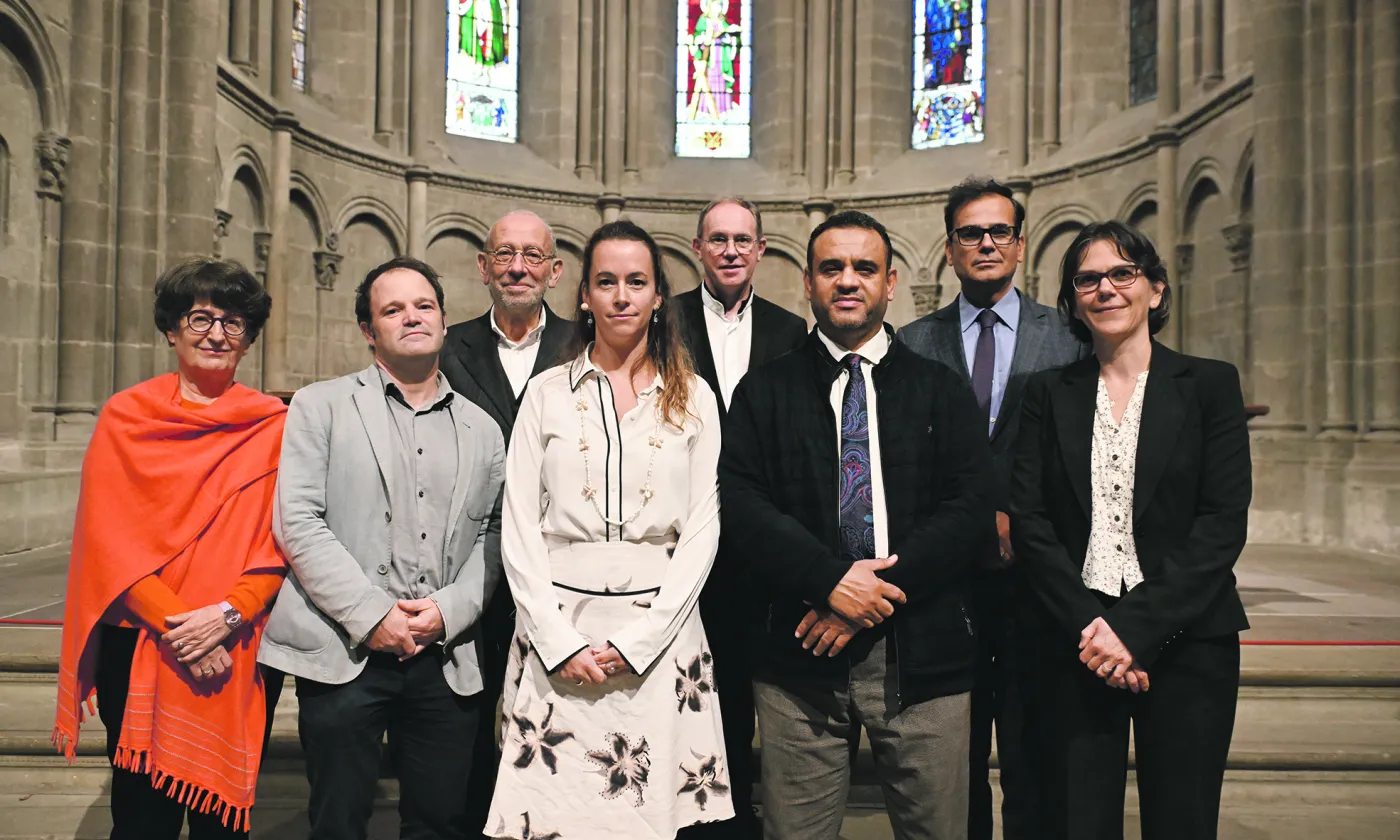 Un recueillement interreligieux a eu lieu le 7 octobre 2024 à la cathédrale Saint-Pierre de Genève ©Alain