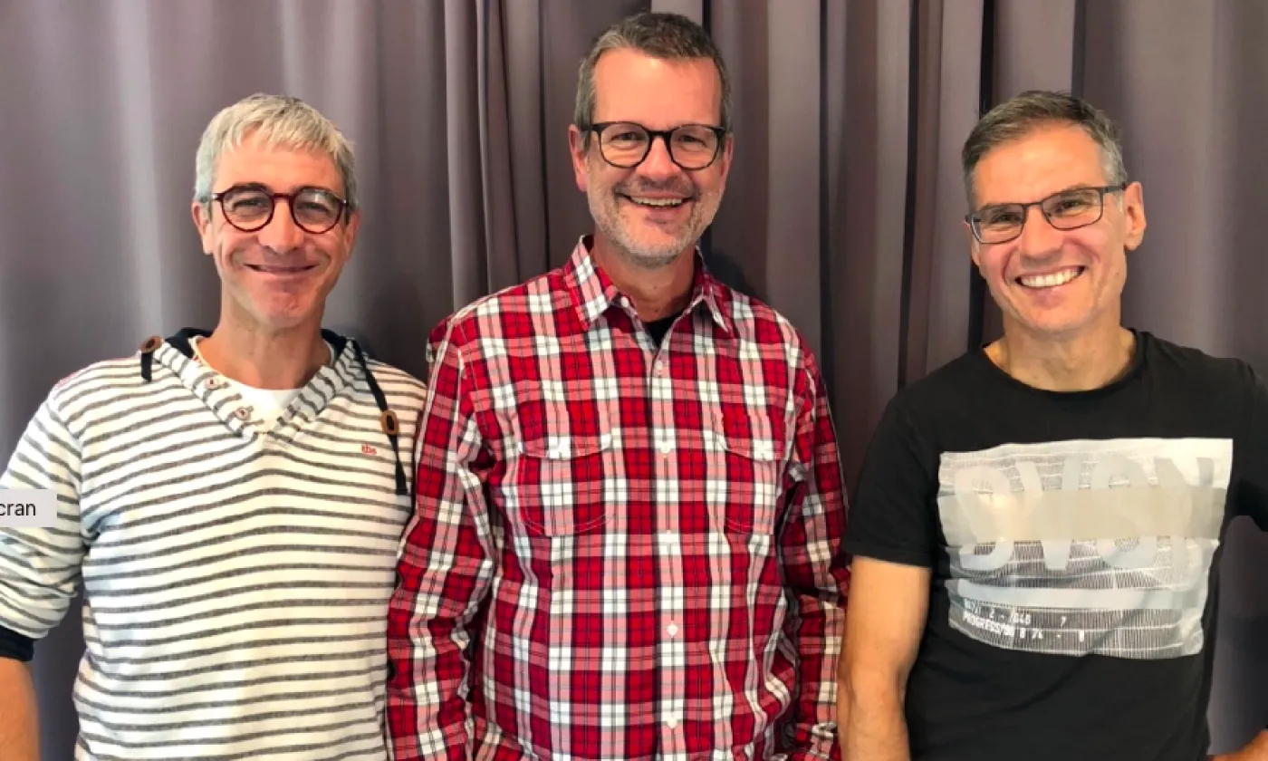 De g. à d. : Casimir Gabioud, Didier Suter et Stéphane Rouèche.