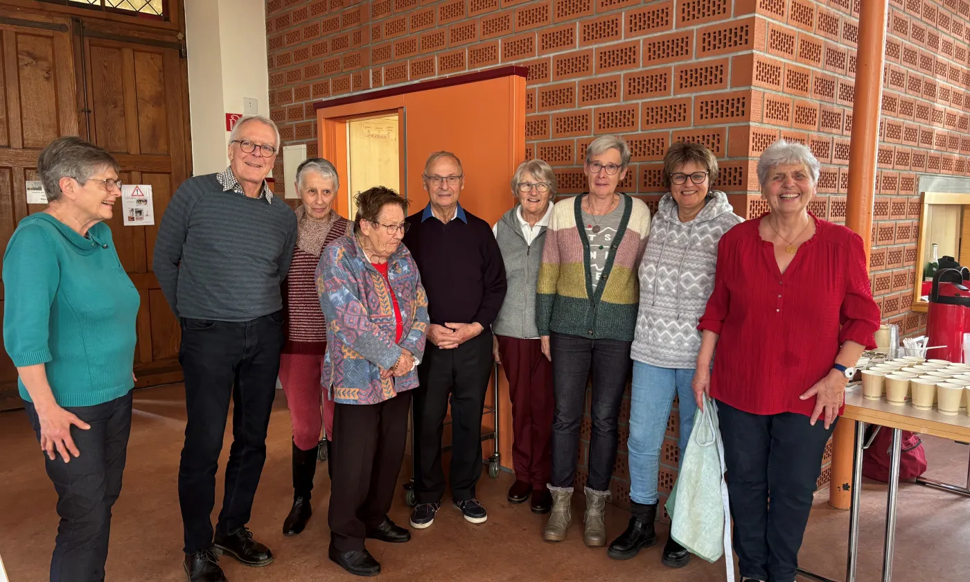 L’équipe de bénévoles au complet. ©Anne Vallelian