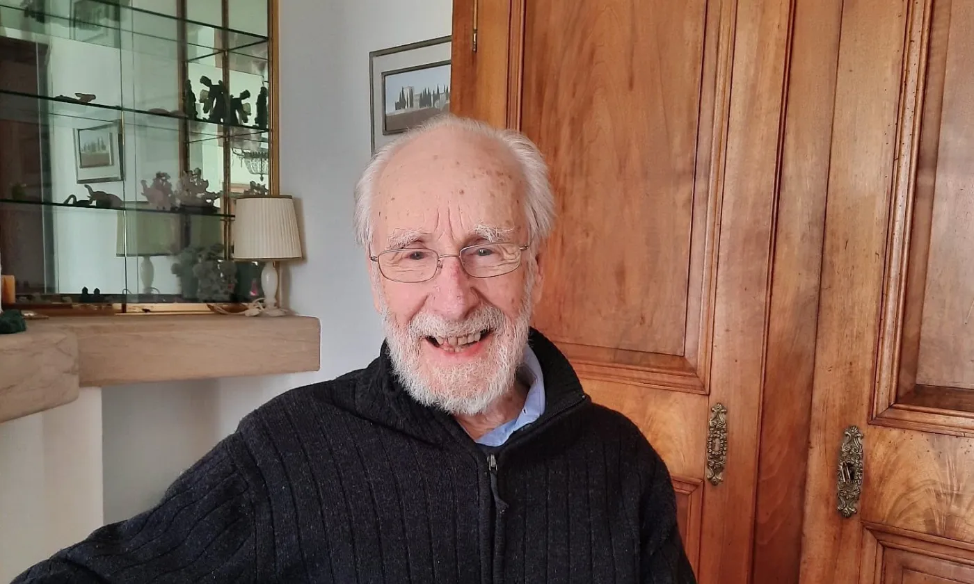 Frank Bridel a fêté ses 100 ans le 25 décembre dernier. ©Geneviève Bridel