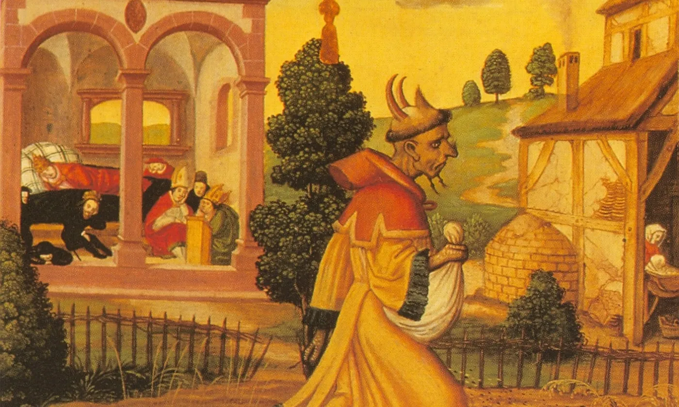 La parabole «du bon grain et de l’ivraie» est le fil rouge de ce carême œcuménique. Heinrich Füllmaurer, L'ennemi semant l'ivraie (détail), vers 1540