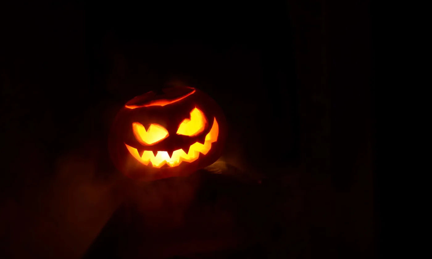 Les citrouilles éclairent la nuit d'Halloween. ©Pixabay