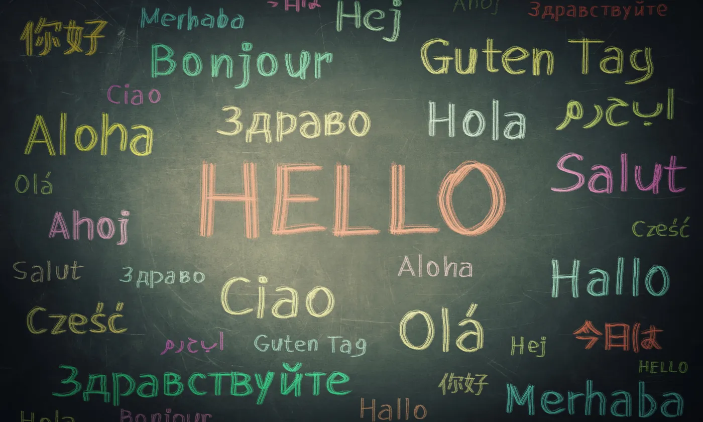 Bonjour en différentes langues (c) iStock