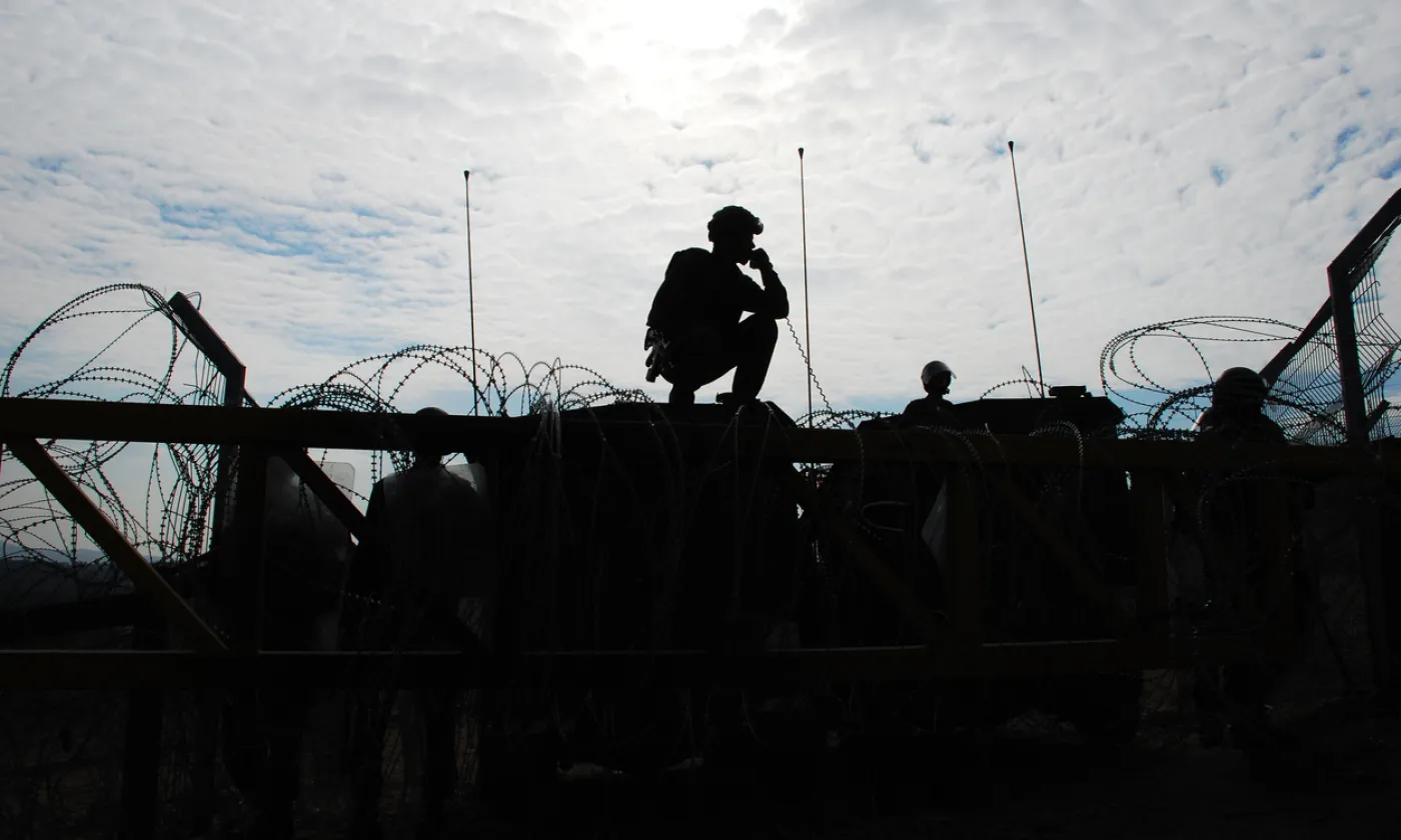 Un checkpoint militaire dans la Bande de Gaza ©iStock