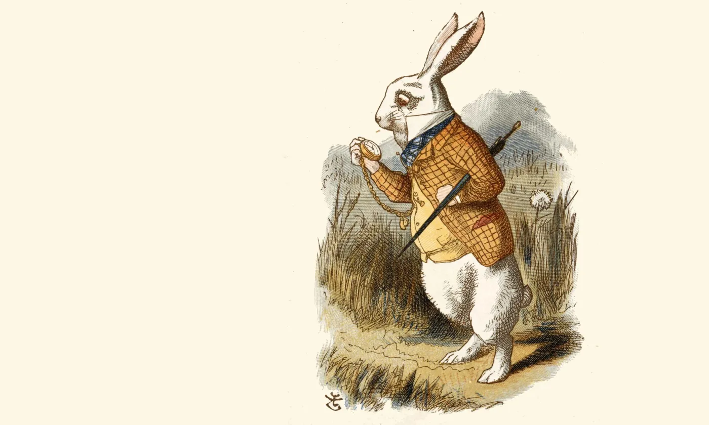 Extrait de «The Nursery "Alice"», réécriture pour enfant d’«Alice au Pays des Merveilles», illustrée par John Tenniel (1820 - 1914), Macmillan & Co., 1890, via Wikimédias