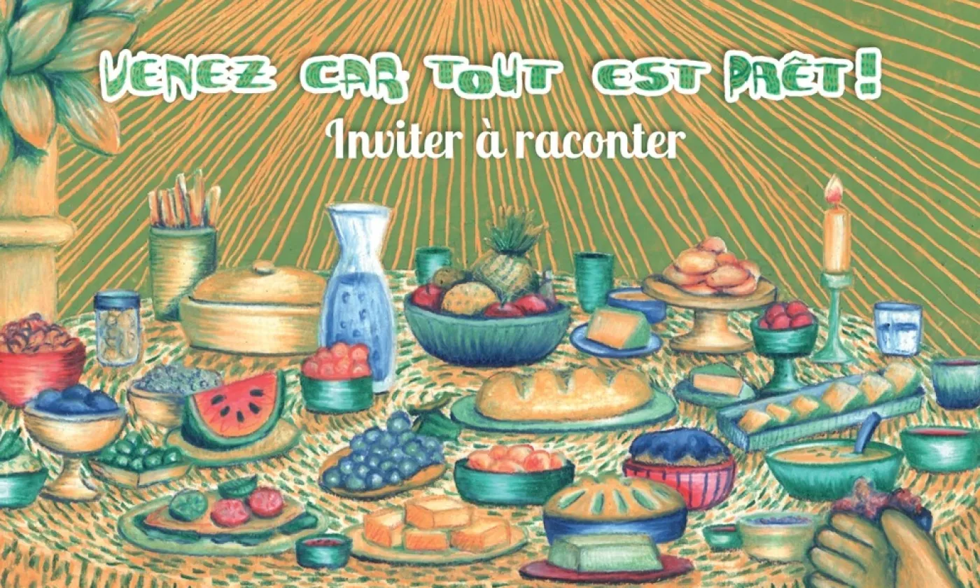 Venez car tout est prêt! Inviter à raconter - Kamishibaï miniature pour enfants et familles - ref-editions.ch