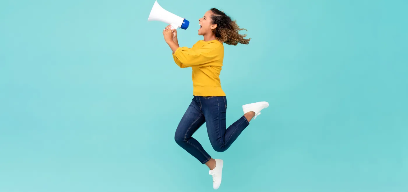 Témoigner avec joie @ iStock/Kritchanut